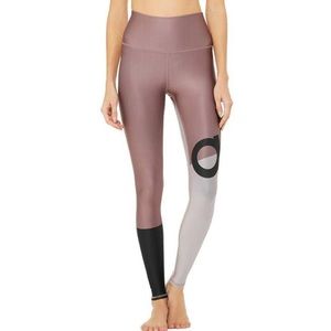 Alo High Waist Colorblock Legging XS